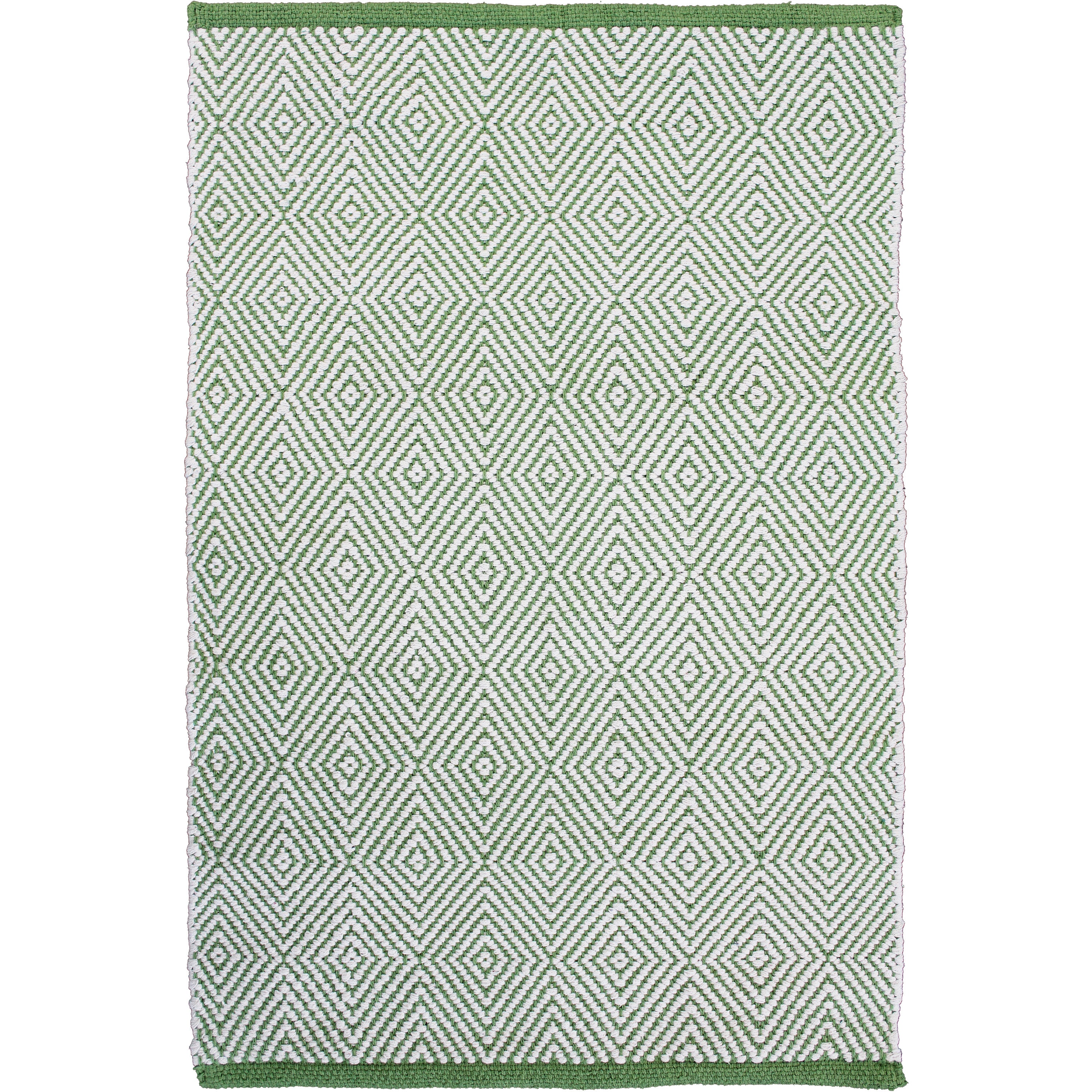 Dhurrie Jason Seaweed Reversible Indoor Area Rug Avocado Decor
