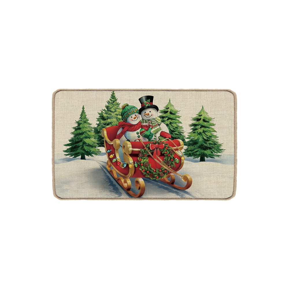 Snowmen on Carriage