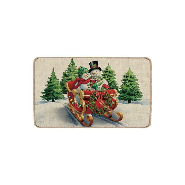 Snowmen on Carriage