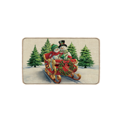 Snowmen on Carriage