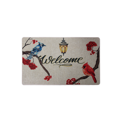 Cardinal BlueJ Doormat