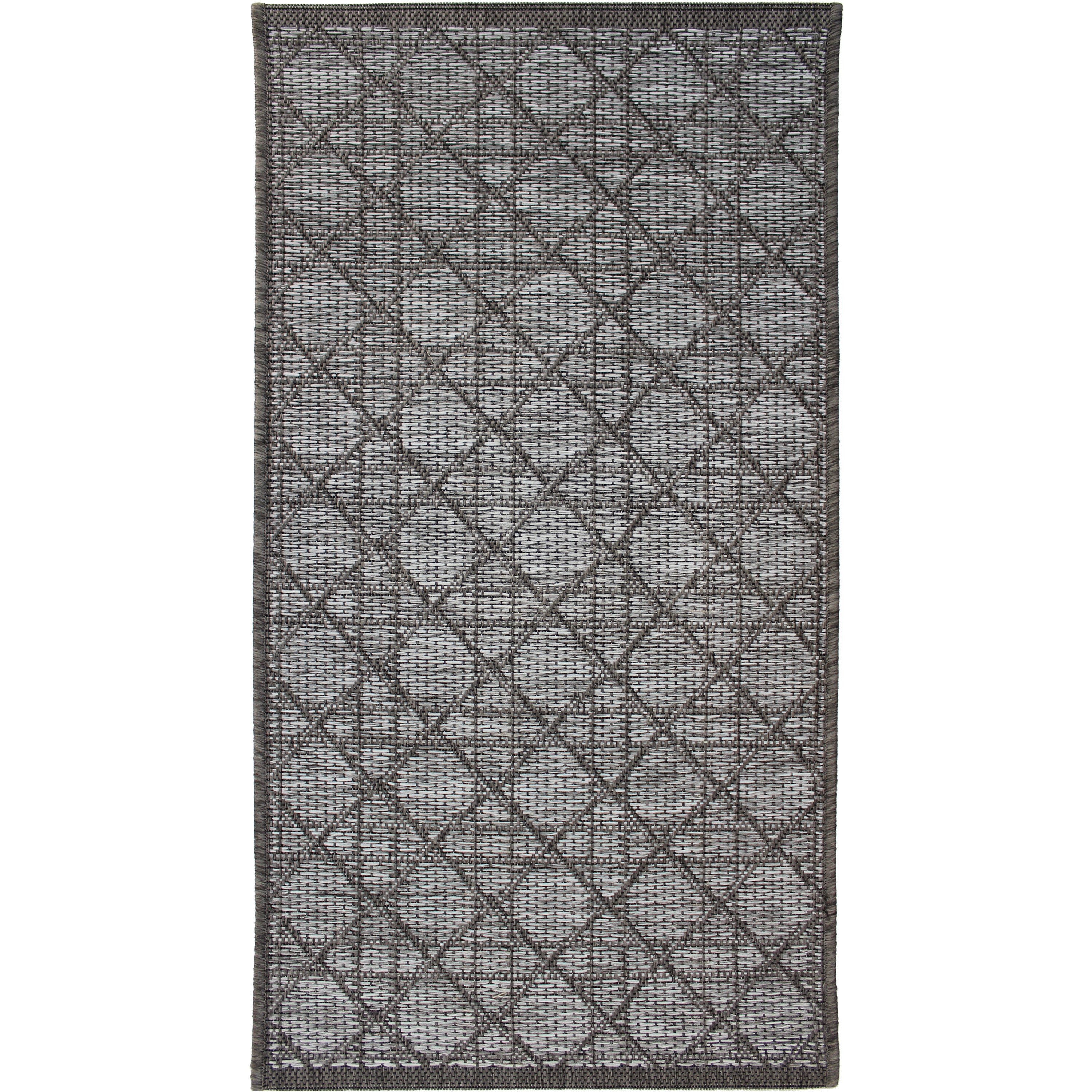 Monaco Griffin Ash Gray IndoorOutdoor Area Rug Avocado Decor