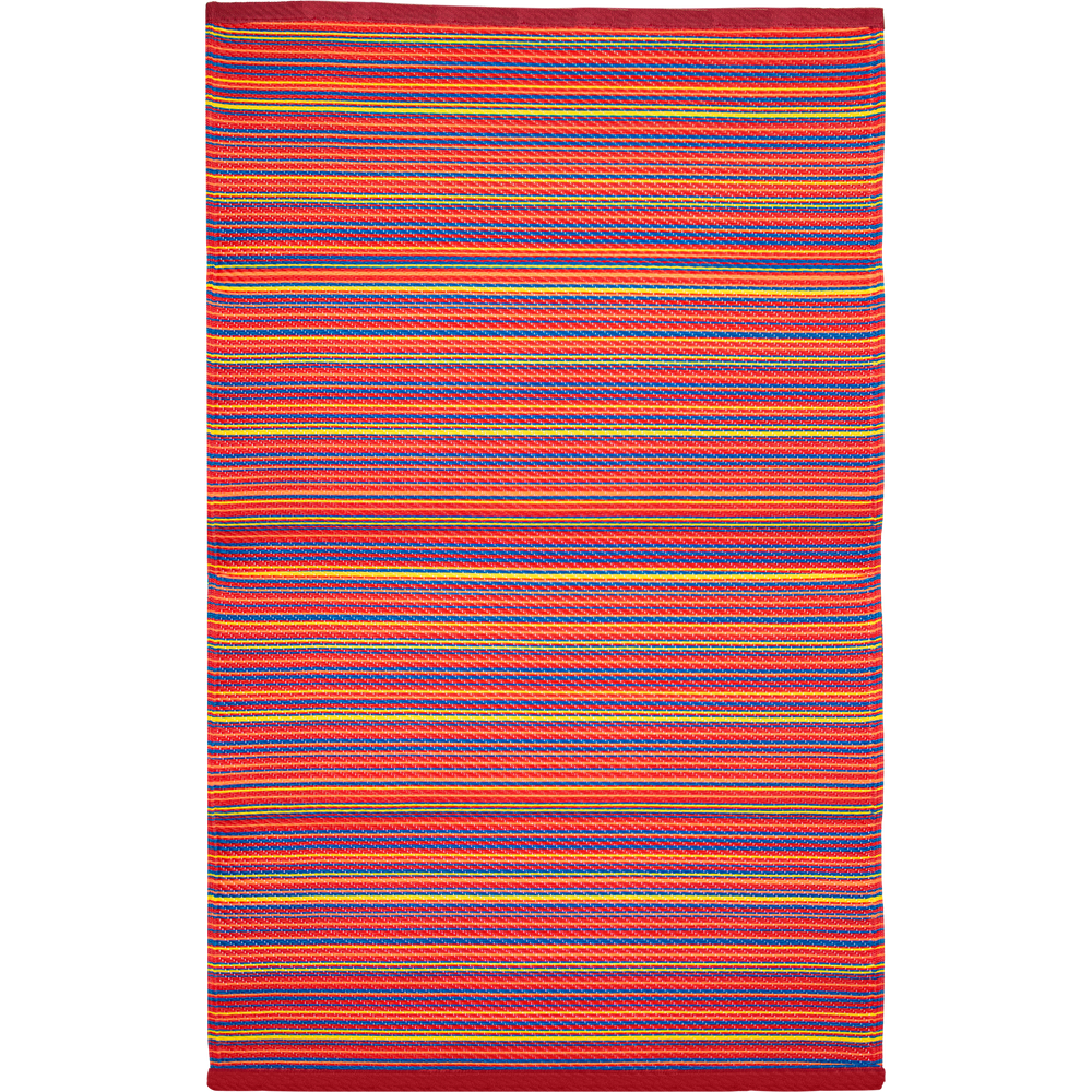 Drizzle Multi Red Mat