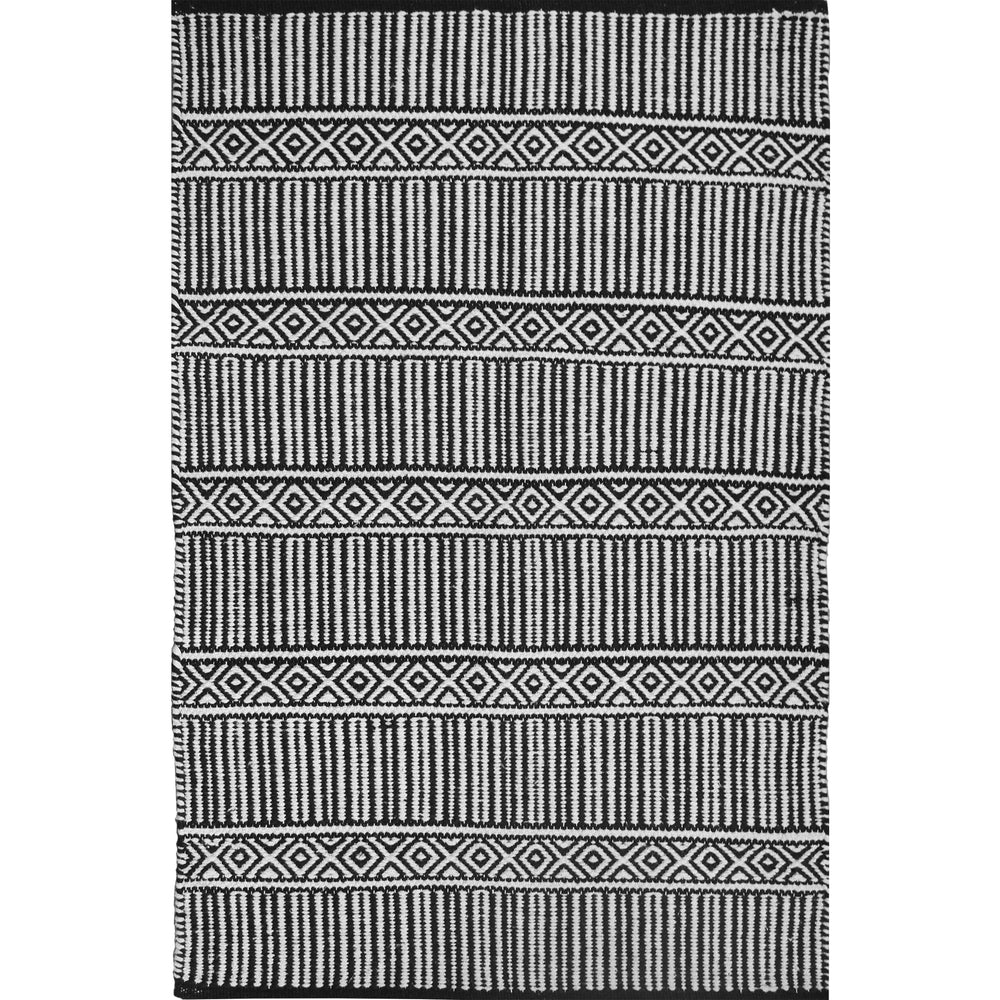 Century Black Rug