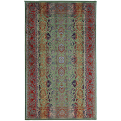 Floral Multi Green Rug