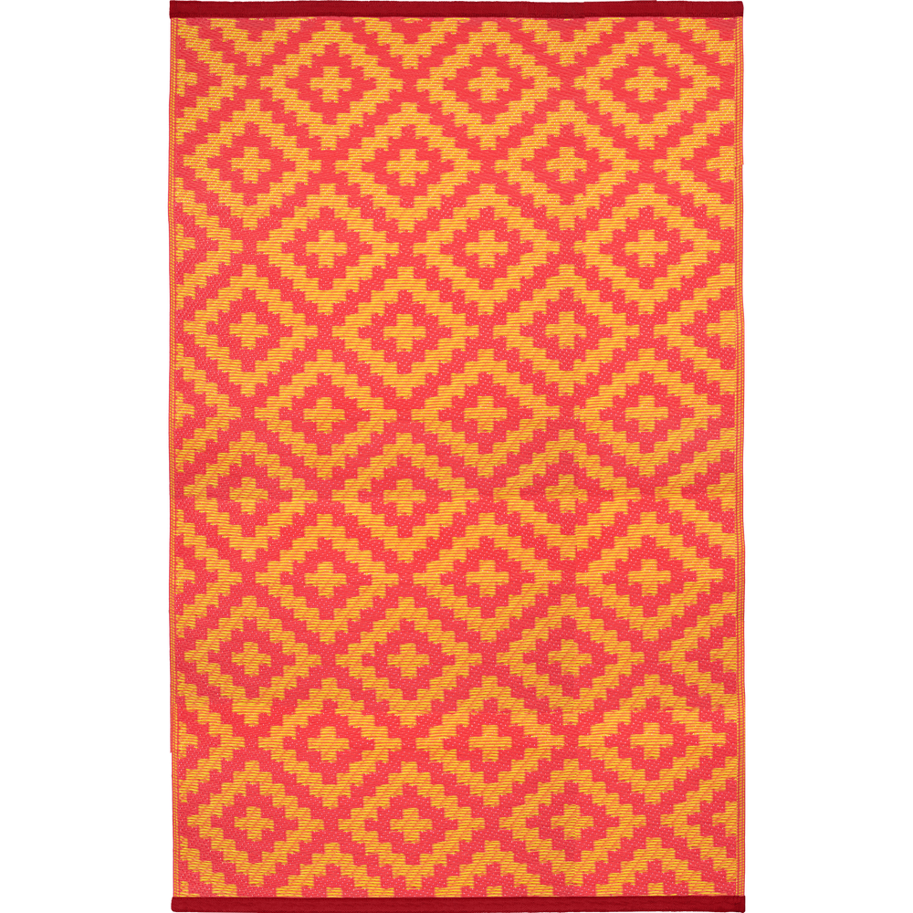 Pixels Orange Drop Mat