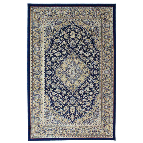 Kirman Navy Rug