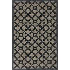 Circulo Black & Gray Rug