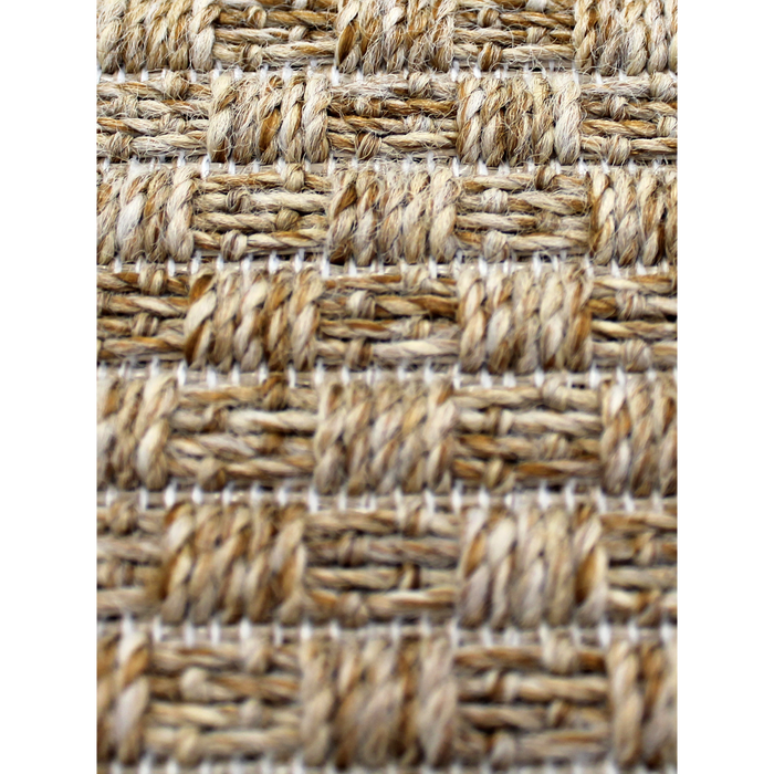 Basket Weave Natural Rug