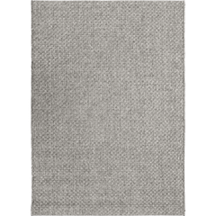 Basket Weave Silver Cloud Rug