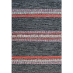 Rivera Black & Red Rug