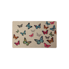 Multicolour Butterflies Doormat