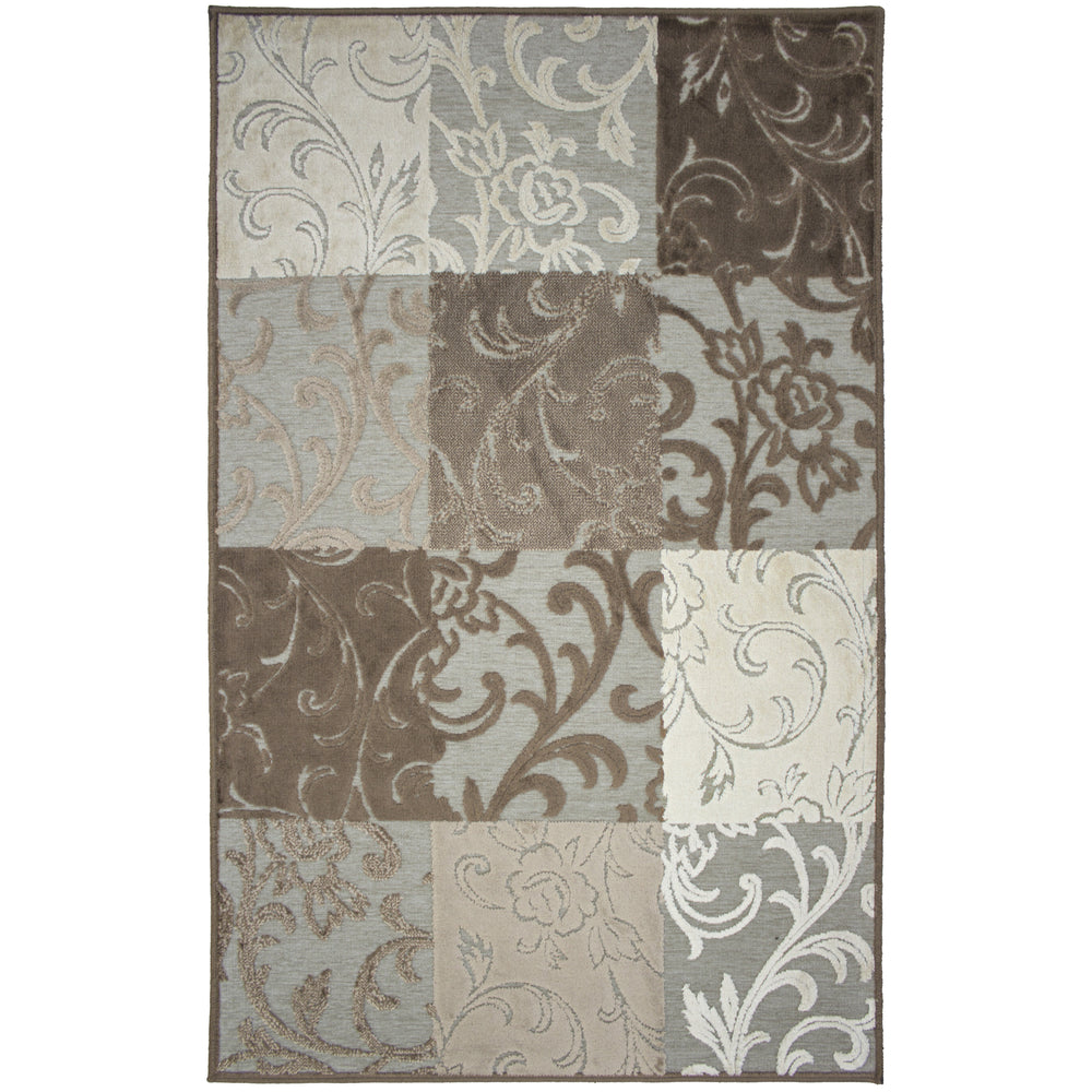 Vine Brown & Ochre Rug
