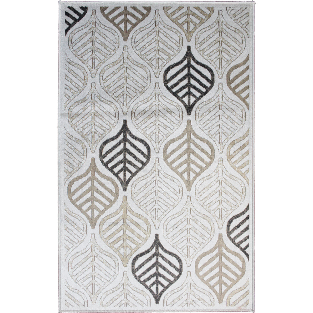 Leaf Vanilla Rug