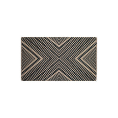 Trigon Natural & Black Doormat